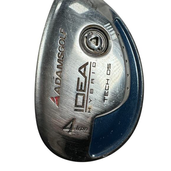 Adams Golf Idea Hybrid Tech OS 4 Iron Right Handed R-Flex Low kick 60g Graphite - Picture 6 of 12
